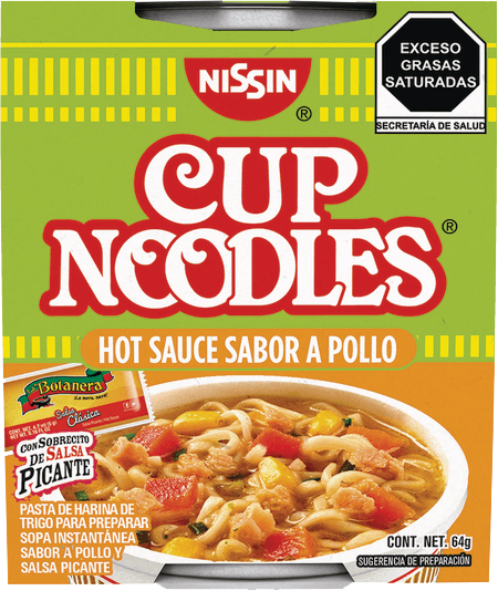 SOPA INSTANTÁNEA NISSIN POLLO PICANTE
