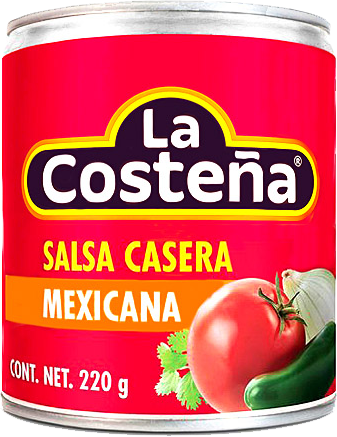 SALSA MEXICANA CASERA LA COSTEÑA