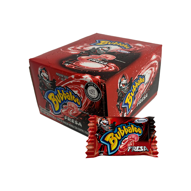 CHICLE BUBBALOO FRESA